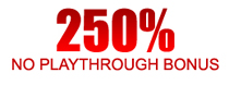 250% No Playthrough Bonus